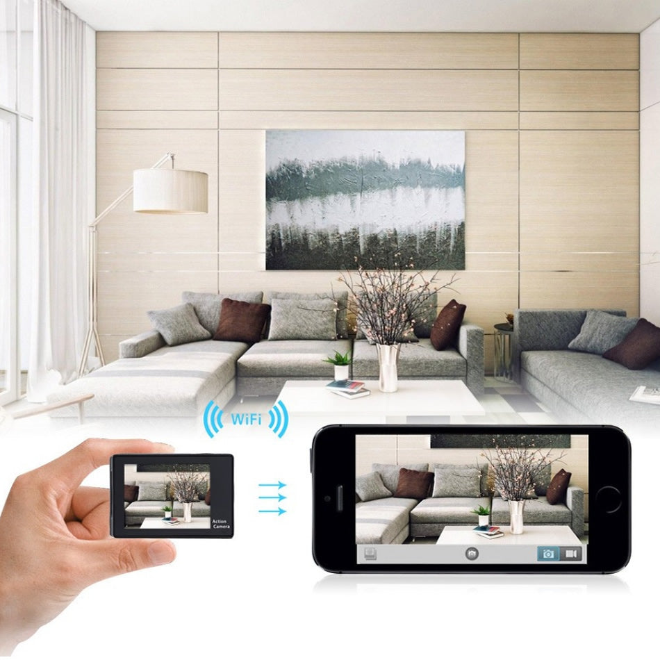 4K Waterproof All Digital UHD WiFi Camera + RF Remote and Accessories