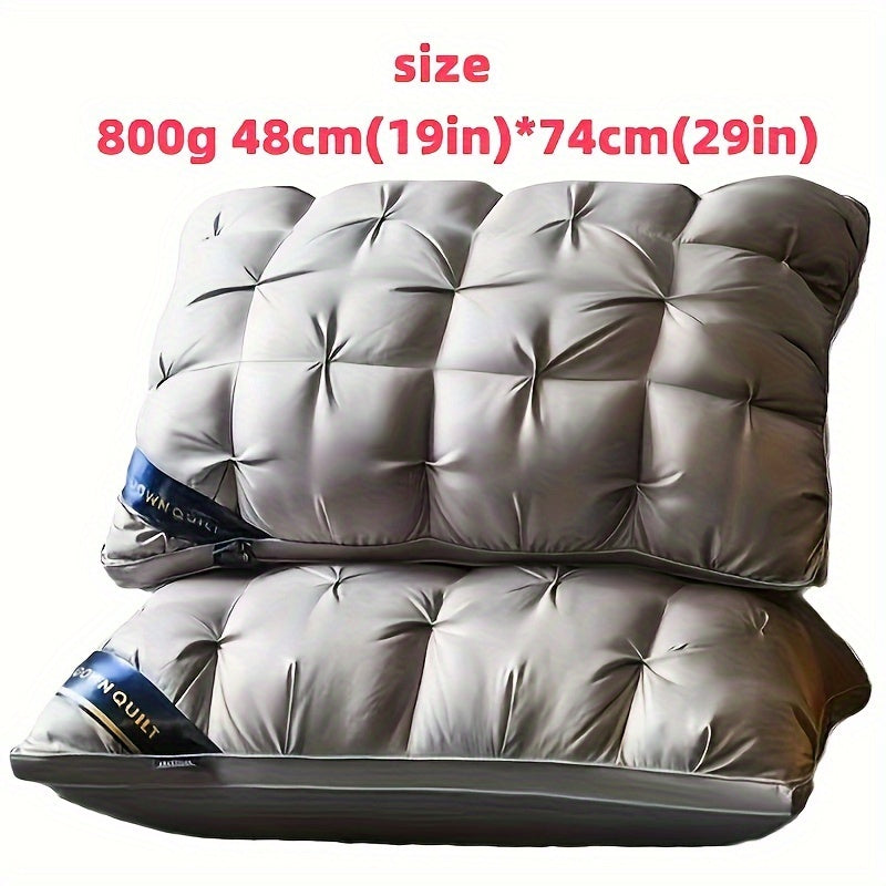 Deep Sleep Neck Support Pillow 48x74cm Non-Collapsing Design