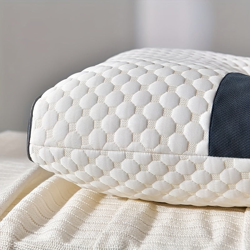 Ergonomic Knit Pillow for Neck Support  Comfort