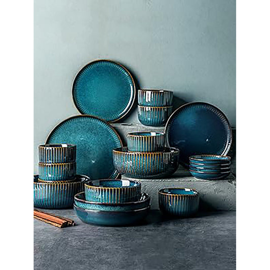 Elegant 2667cm Large Ceramic Dinner Plate Microwave Safe