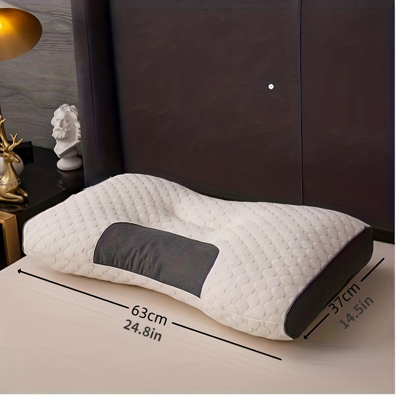 Ergonomic Knit Pillow for Neck Support  Comfort