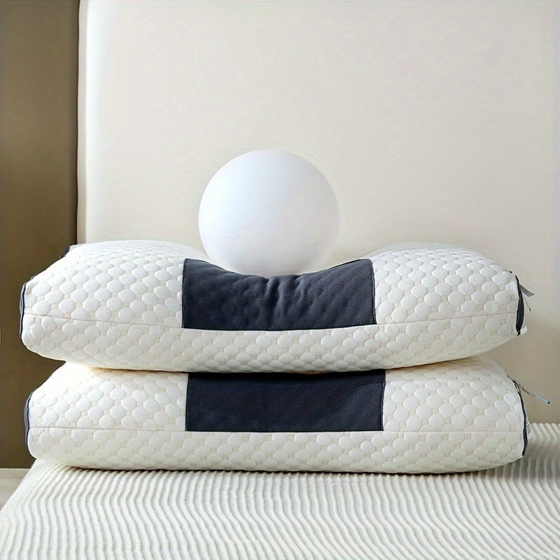 Ergonomic Knit Pillow for Neck Support  Comfort