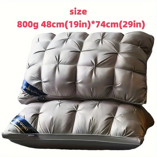 Deep Sleep Neck Support Pillow 48x74cm Non-Collapsing Design