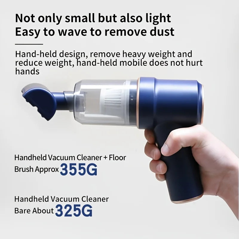 120W Wireless Handheld Vacuum Cleaner for Car and Home Cordless