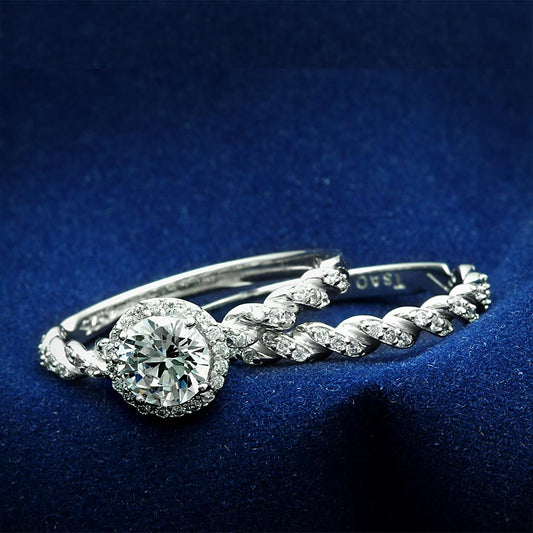 Women 925 Sterling Silver Cubic Zirconia Rings