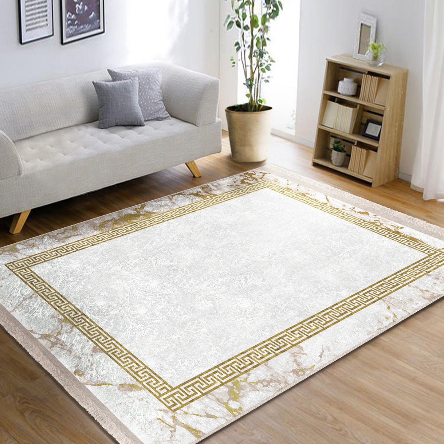 Marble Design Home Decor Washable Area Rug | Homeezone