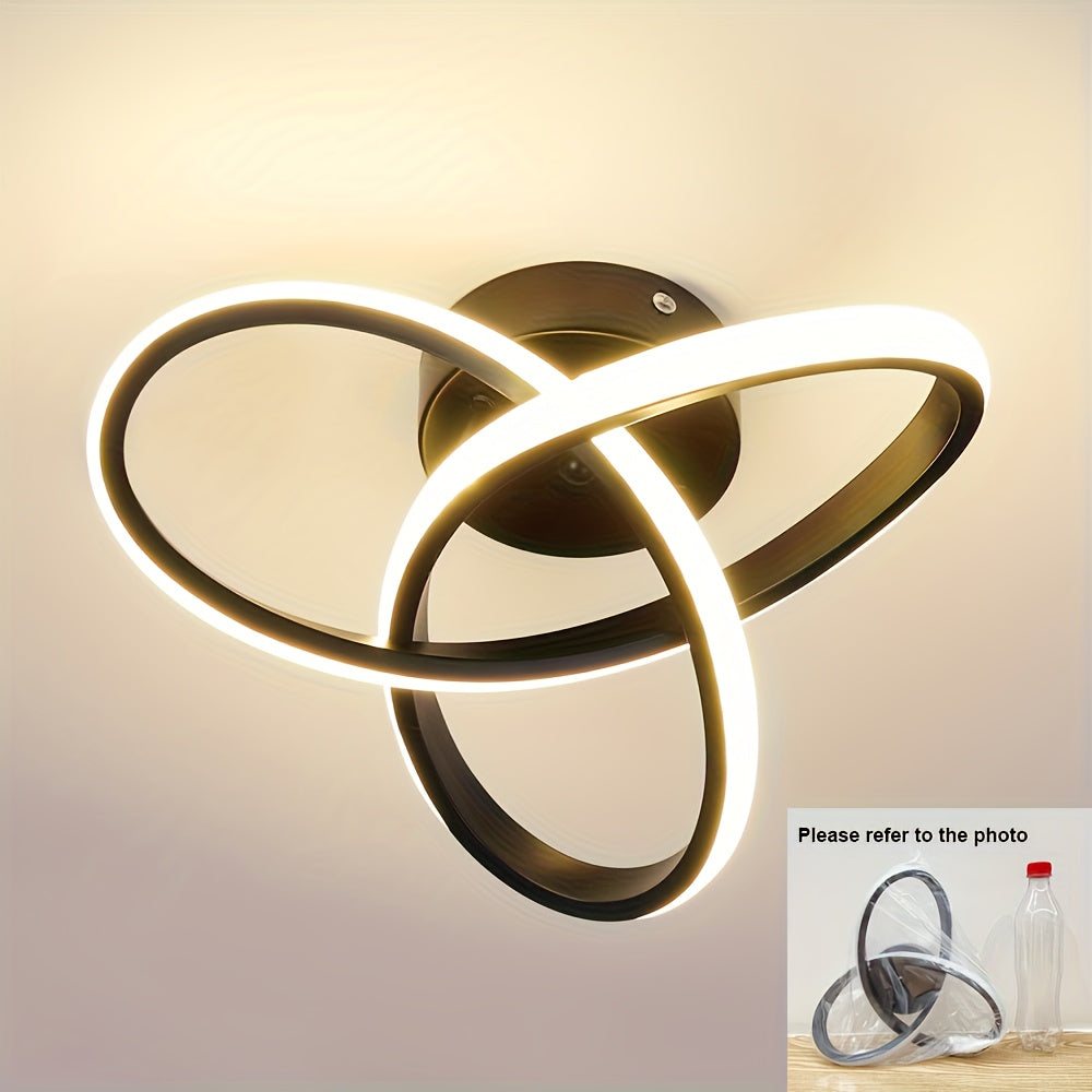 Modern Adjustable LED Ceiling Light with Dimmable Color Temperature