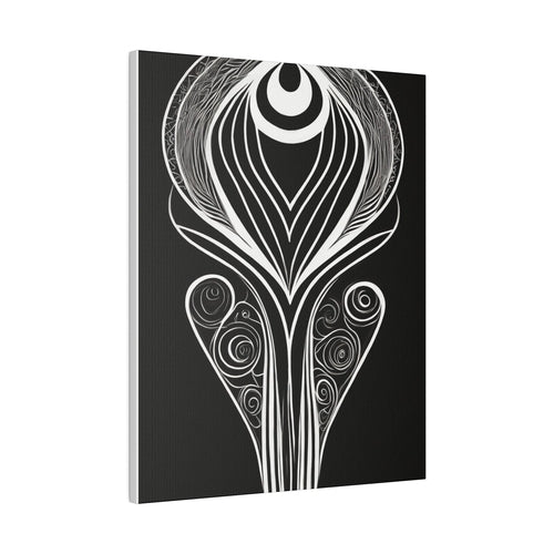 Wall Decor - Giclee Poster Art Print - Floral White Line Art Print