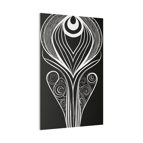 Wall Decor - Giclee Poster Art Print - Floral White Line Art Print